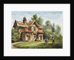 Queen's Cottage, Richmond Gardens by George Ernest (after) Papendiek