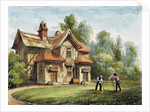 Queen's Cottage, Richmond Gardens by George Ernest (after) Papendiek