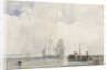 Shipping on an Estuary by Richard Parkes Bonington