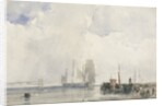 Shipping on an Estuary by Richard Parkes Bonington