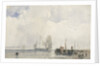 Shipping on an Estuary by Richard Parkes Bonington