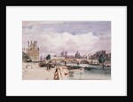 Le Pont Royal, Paris, c.1828 by Thomas Shotter Boys