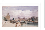 Le Pont Royal, Paris, c.1828 by Thomas Shotter Boys