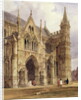 The North-West Porch of Salisbury Cathedral, 1832 by Thomas Shotter Boys
