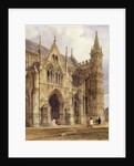 The North-West Porch of Salisbury Cathedral, 1832 by Thomas Shotter Boys