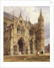 The North-West Porch of Salisbury Cathedral, 1832 by Thomas Shotter Boys