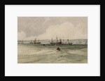 View of Sheerness by Francois Louis Thomas Francia