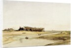 Ship Building by William Callow