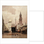 The Church of St. Magnus the Martyr by London Bridge, with Monument in the Background by Thomas Shotter Boys