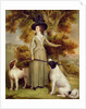 The Countess of Effingham with Gun and Shooting Dogs, 1787 by George Haugh