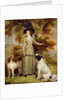 The Countess of Effingham with Gun and Shooting Dogs, 1787 by George Haugh