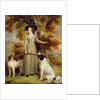 The Countess of Effingham with Gun and Shooting Dogs, 1787 by George Haugh