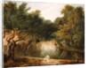 View of the Wilderness in St. James's Park, London, c.1770-75 by Richard Wilson
