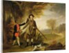 An Unknown Man, perhaps Charles Goring of Wiston, out Shooting with his Servant, c.1765 by Unknown artist