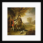 An Unknown Man, perhaps Charles Goring of Wiston, out Shooting with his Servant, c.1765 by Unknown artist