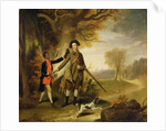 An Unknown Man, perhaps Charles Goring of Wiston, out Shooting with his Servant, c.1765 by Unknown artist