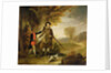 An Unknown Man, perhaps Charles Goring of Wiston, out Shooting with his Servant, c.1765 by Unknown artist
