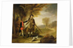 An Unknown Man, perhaps Charles Goring of Wiston, out Shooting with his Servant, c.1765 by Unknown artist
