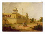 Jami Masjid, Delhi, 1811 by Thomas Daniell