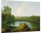The Head of Lake Nemi by Richard Wilson