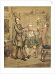 The Barber, c.1760-69 by Marcellus the Younger Laroon