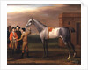 Lamprey, with his owner, Sir William Morgan, at Newmarket, 1723 by John Wootton