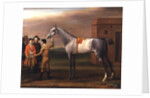 Lamprey, with his owner, Sir William Morgan, at Newmarket, 1723 by John Wootton