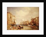 The Grand Canal, Venice, 1835 by James Duffield Harding