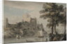 A Castle on the River by Paul Sandby