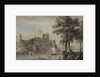 A Castle on the River by Paul Sandby