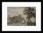 A Castle on the River by Paul Sandby
