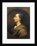 Alexander Pope Profile, Crowned with Ivy by Godfrey (studio of) Kneller