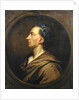 Alexander Pope Profile, Crowned with Ivy by Godfrey (studio of) Kneller