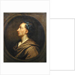 Alexander Pope Profile, Crowned with Ivy by Godfrey (studio of) Kneller