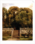 On the Terrace at Haddon Hall, Derbyshire, 1840 by Thomas Creswick