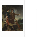 Self Portrait with Father and Brother, c.1760-62 by John Hamilton Mortimer