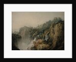 Tivoli with the Temple of the Sibyl and the Cascades, c.1796-97 by Joseph Mallord William Turner