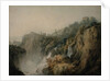 Tivoli with the Temple of the Sibyl and the Cascades, c.1796-97 by Joseph Mallord William Turner
