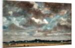 Extensive Landscape with Grey Clouds, c.1821 by John Constable