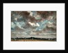 Extensive Landscape with Grey Clouds, c.1821 by John Constable