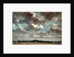 Extensive Landscape with Grey Clouds, c.1821 by John Constable