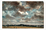 Extensive Landscape with Grey Clouds, c.1821 by John Constable