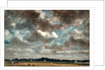 Extensive Landscape with Grey Clouds, c.1821 by John Constable
