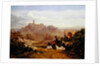 Landscape with Goatherd, c.1842 by Edward Lear