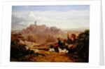 Landscape with Goatherd, c.1842 by Edward Lear