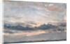 A Cloud Study, Sunset, c.1821 by John Constable