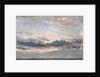 A Cloud Study, Sunset, c.1821 by John Constable