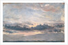 A Cloud Study, Sunset, c.1821 by John Constable