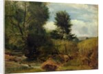 View on the River Sid, near Sidmouth, c.1852 by Lionel Constable
