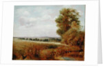 Landscape at Hampstead with Harrow in the Distance, c.1849-55 by Lionel Constable